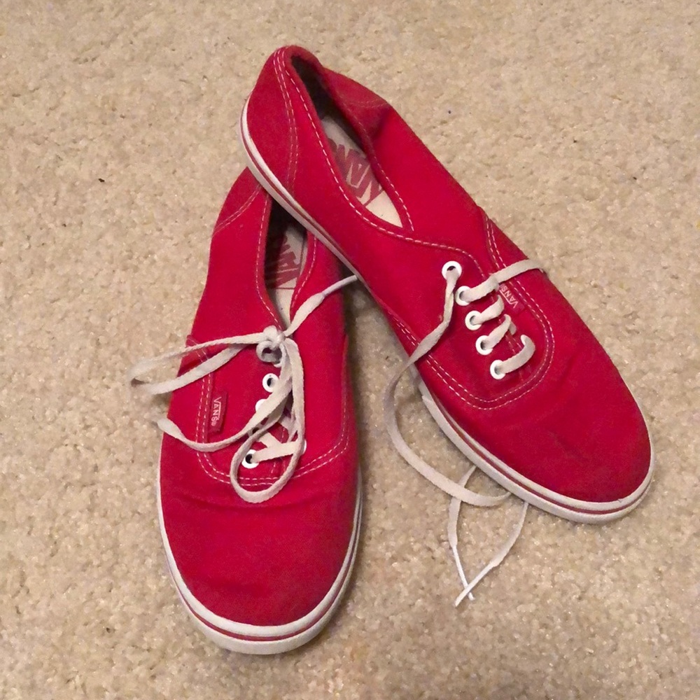 Red Vans